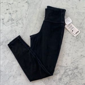 Suede on front high rise Athleta legging